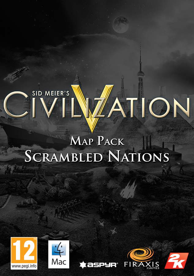 Sid Meier’s Civilization® V: Scrambled Nations Map Pack