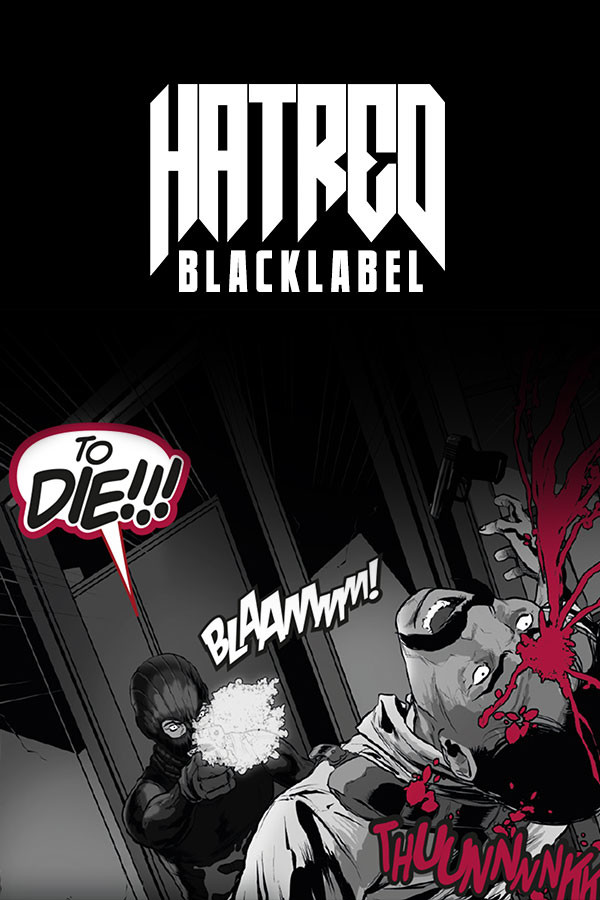 Hatred: Black Label - comic book